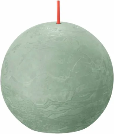 Bolsius Rustiek bolkaars Jade Green - Ø7,6 cm