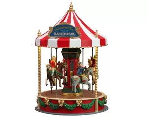 Lemax Christmas Cheer Carousel - battery operated