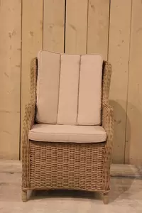 Darwin verstelbare stoel rattan grey - afbeelding 1
