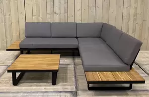 Dilos loungeset zwart