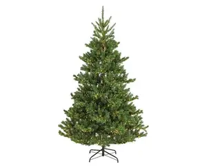 Everlands kunstkerstboom Alba fir LED - 210cm - afbeelding 1