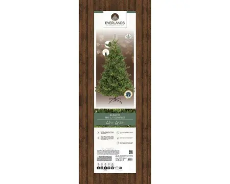 Everlands kunstkerstboom Alba fir LED - 210cm - afbeelding 2