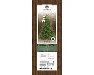 Everlands kunstkerstboom Alba fir LED - 240cm - afbeelding 6