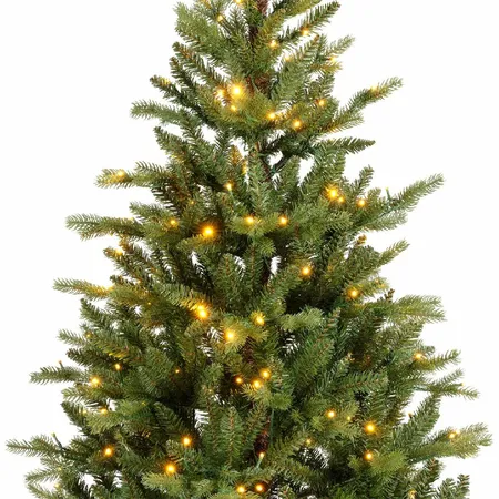 Everlands kunstkerstboom Alison pine LED 220 lampjes - 150cm - afbeelding 3