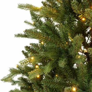 Everlands kunstkerstboom Alison pine LED 220 lampjes - 150cm - afbeelding 4