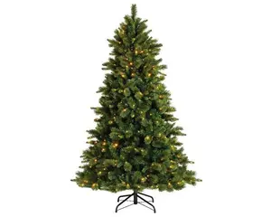 Everlands kunstkerstboom Edmonton Spruce LED 350 lampjes - 180cm - afbeelding 1