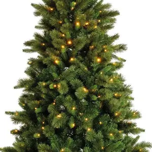 Everlands kunstkerstboom Edmonton Spruce LED 450 lampjes - 210cm - afbeelding 2