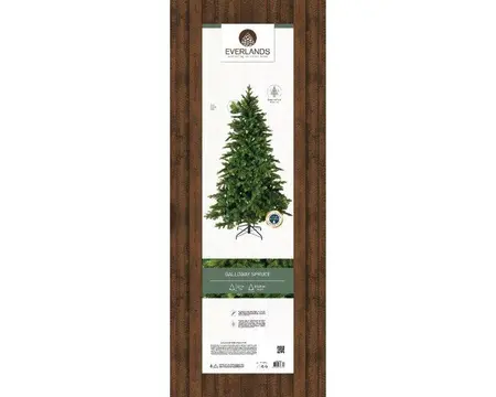 Everlands kunstkerstboom Galloway spruce - 210cm - afbeelding 2