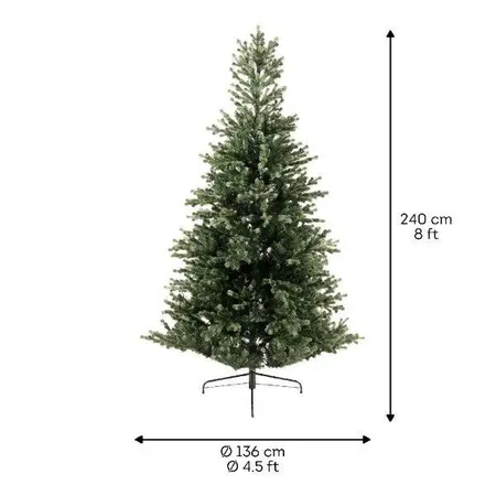 Everlands kunstkerstboom Geneva fir - 240cm - afbeelding 6