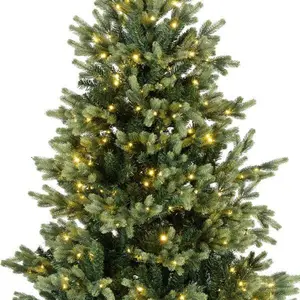 Everlands kunstkerstboom Geneva fir micro LED 360 lampjes - 180cm - afbeelding 3