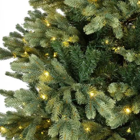 Everlands kunstkerstboom Geneva fir micro LED 360 lampjes - 180cm - afbeelding 6