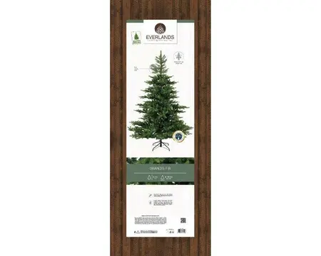 Everlands kunstkerstboom Grandis fir - 210cm - afbeelding 2