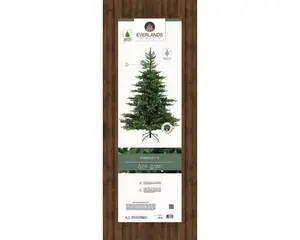 Everlands kunstkerstboom Grandis fir - 210cm - afbeelding 2