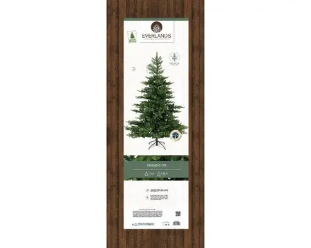 Everlands kunstkerstboom Grandis fir - 240cm - afbeelding 2