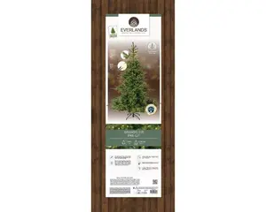 Everlands kunstkerstboom Grandis fir micro LED 400 lampjes - 180cm - afbeelding 2