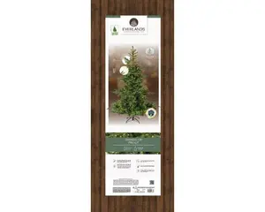 Everlands kunstkerstboom Grandis fir micro LED 700 lampjes - 240cm - afbeelding 2