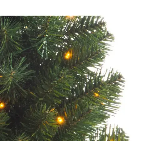 Everlands kunstkerstboom Imperial potted tree LED 80 lampjes - 120cm - afbeelding 2