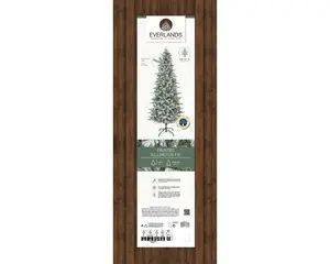 Everlands kunstkerstboom Killington fir frosted - 180cm - afbeelding 2