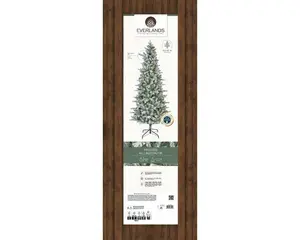 Everlands kunstkerstboom Killington fir frosted - 240cm - afbeelding 2