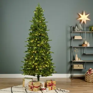 Everlands kunstkerstboom Killington fir micro LED 280 lampjes - 180cm - afbeelding 5