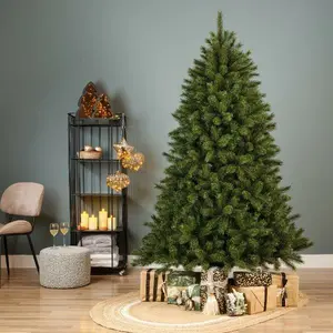 Everlands kunstkerstboom Malmo spruce frosted - 180cm - afbeelding 4