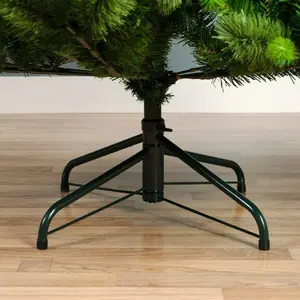 Everlands kunstkerstboom Malmo spruce LED 440 lampjes - 210cm - afbeelding 4