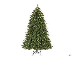 Everlands kunstkerstboom Malmo spruce LED 540 lampjes - 240cm - afbeelding 1