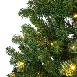 Everlands kunstkerstboom Monarch pine LED 260 lampjes - 180cm - afbeelding 6