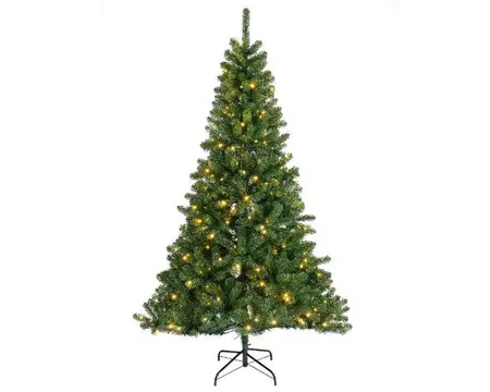 Everlands kunstkerstboom Monarch pine LED 320 lampjes - 210cm - afbeelding 1