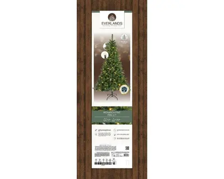 Everlands kunstkerstboom Monarch pine LED 400 lampjes - 240cm - afbeelding 2