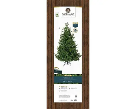 Everlands kunstkerstboom Nordmann fir - 240 cm - afbeelding 2