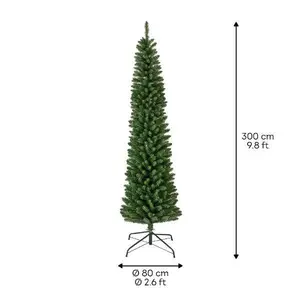 Everlands kunstkerstboom Pencil pine - 300cm - afbeelding 6