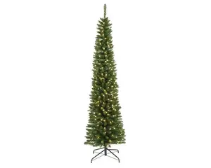 Everlands kunstkerstboom Pencil Pine LED 200 lampjes - 180cm