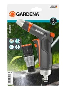 Gardena Prem.spuitpistool+waterstop