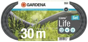 Gardena Textielslang lianoa life 30m set