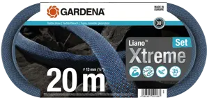 Gardena Textielslang lianoa xtreme 20m set