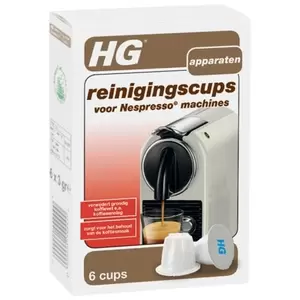 HG Nespresso reinigingscups
