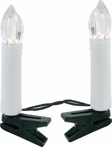 Kaarsenverlichting - warm wit - 50 LED - afbeelding 2