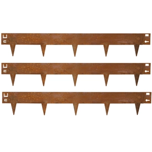 Kantopsluiting ma edge 16cm - corten