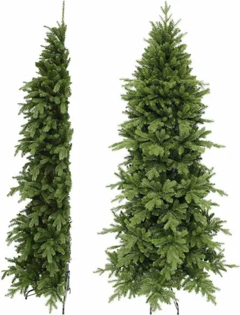 Triumph Tree kunstkerstboom Emerald half wall green - 245cm