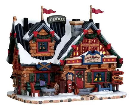 Lemax Apres-ski lodge - battery operated (LED)