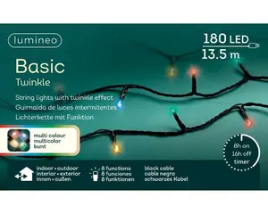 Lumineo LED basic lights 8 functie twinkel effect - multi - 1350cm - afbeelding 6