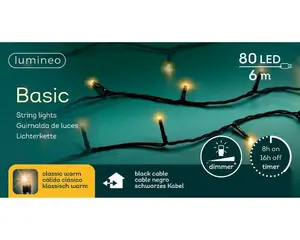 Lumineo LED basic lights steady - klassiek warm - buiten - 600cm - afbeelding 6