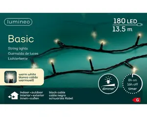 Lumineo LED basic lights steady - warm wit - buiten - 1350cm - afbeelding 6