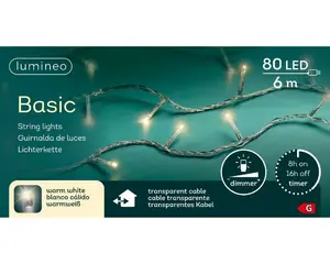 Lumineo LED basic lights steady - warm wit - buiten - 600cm - afbeelding 6