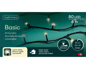 Lumineo LED basic lights steady - warm wit - buiten - 600cm - afbeelding 6