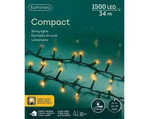 Lumineo LED compact lights steady - klassiek warm - buiten - 3400cm - afbeelding 6