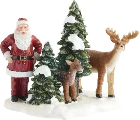 Luville Santa and deers