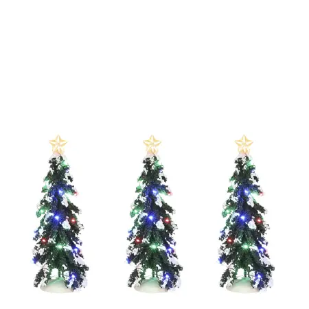 Luville Snowy conifer multicolour lights