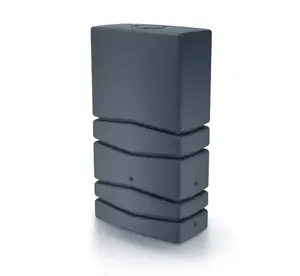 Prosperplast Aqua tower regenton 350l - antraciet